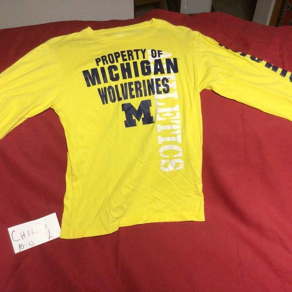 Childs MICHIGAN Wolverines tshirt - Picture 1 of 1